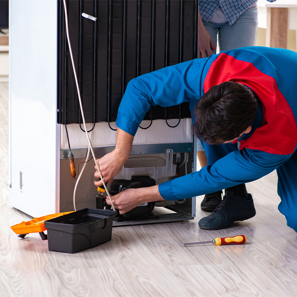 how much do you charge for refrigerator repair services in Castro County